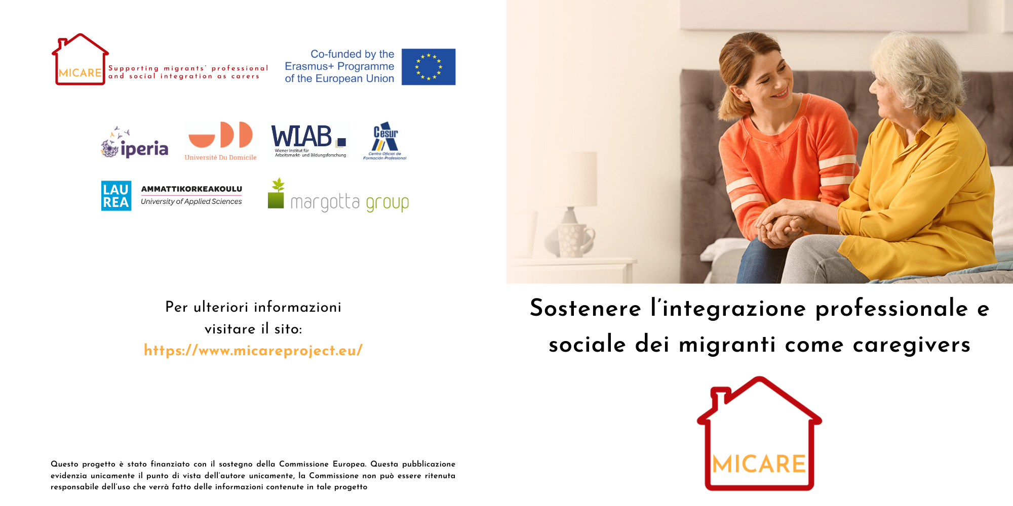 volantino Progetto MiCare